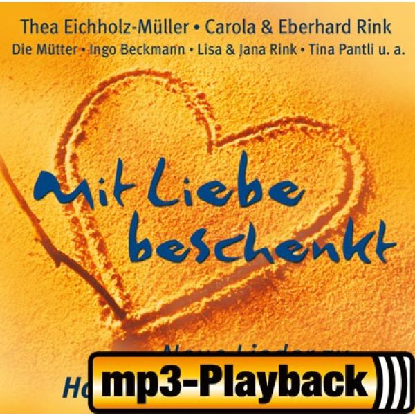 Produktbild - Es ist deine Liebe (Playback mit Backings)