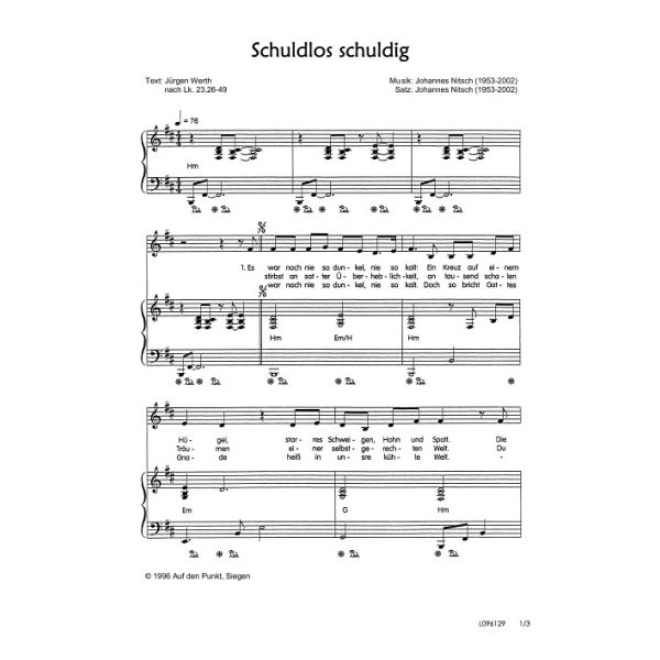 Produktbild - Schuldlos schuldig