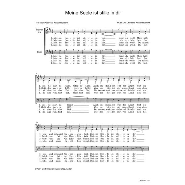 Produktbild - Meine Seele ist stille in dir