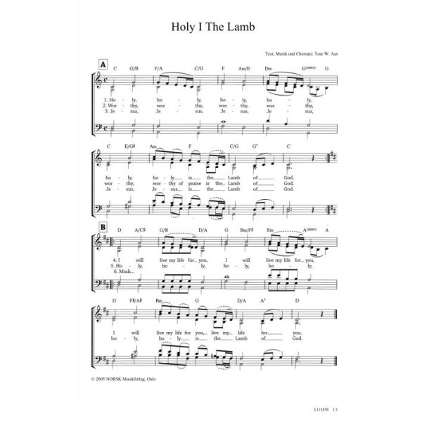 Produktbild - Holy Is The Lamb