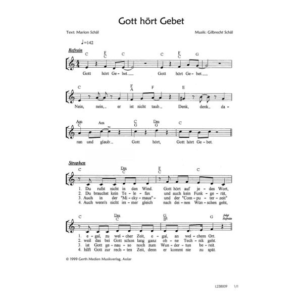 Produktbild - Gott hört Gebet