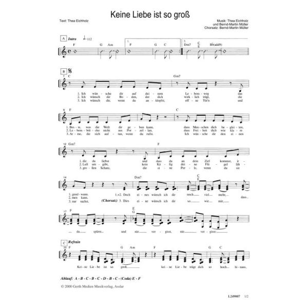 Produktbild - Keine Liebe ist so groß