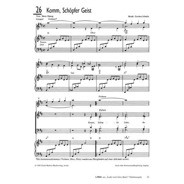 Produktbild - Komm, Schöpfer Geist
