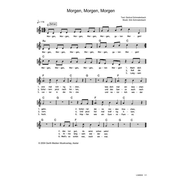 Produktbild - Morgen, Morgen, Morgen