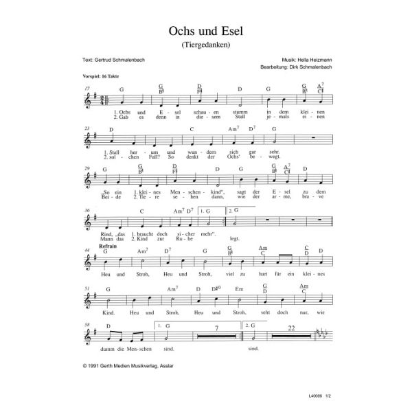 Produktbild - Ochs und Esel