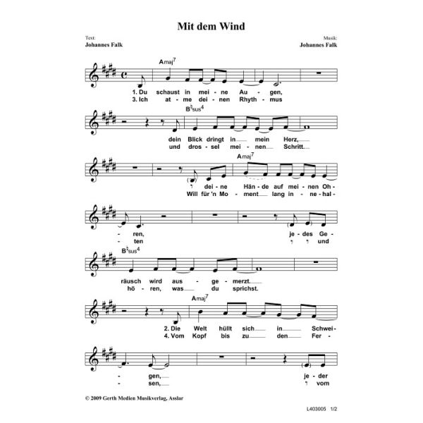 Produktbild - Mit dem Wind