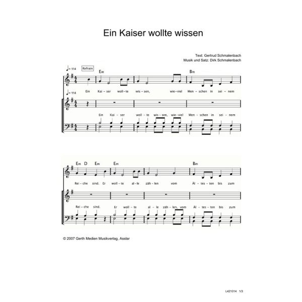 Produktbild - Ein Kaiser wollte wissen