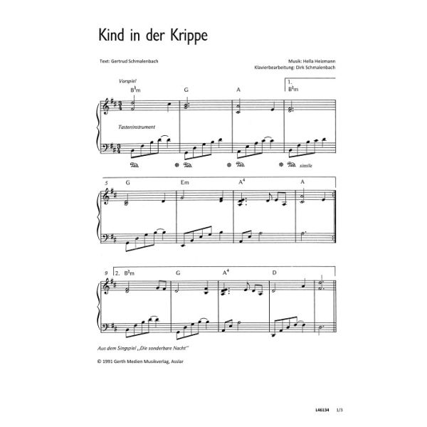 Produktbild - Kind in der Krippe