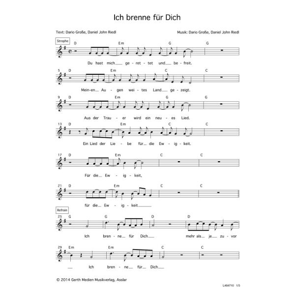 Produktbild - Ich brenne für dich
