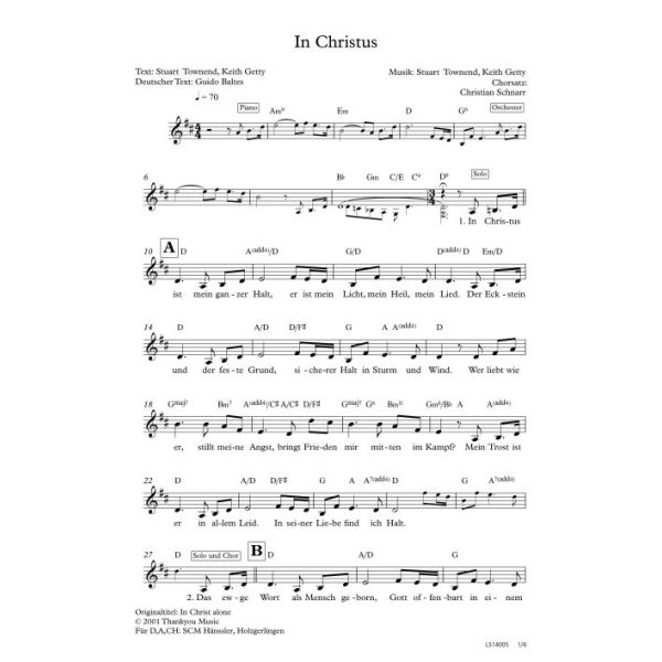 Produktbild - In Christus / In Christ Alone