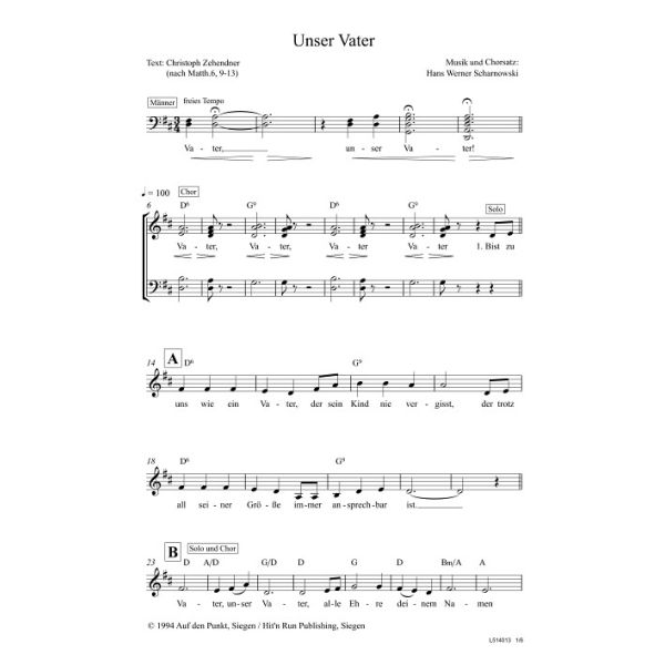 Produktbild - Unser Vater