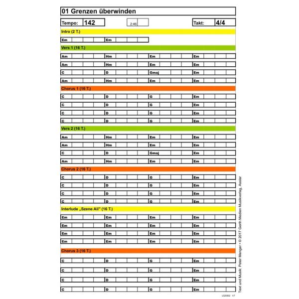 Produktbild des Artikels Wir folgen dem Stern (Leadsheets für Band) (Noten - Download)