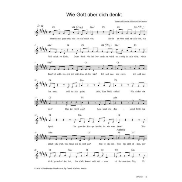 Produktbild - Wie Gott über dich denkt