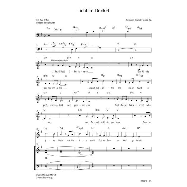Produktbild - Licht im Dunkel / Lys I Mørket