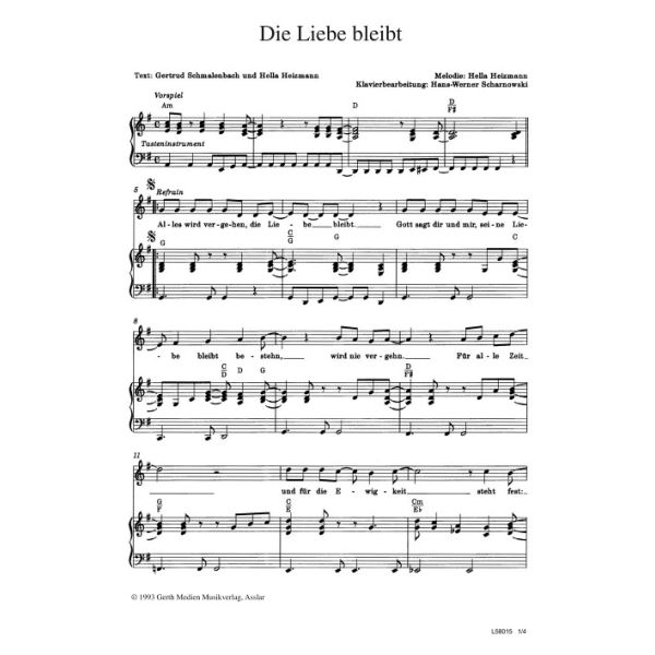 Produktbild - Die Liebe bleibt