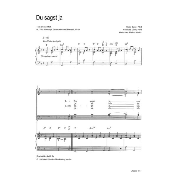 Produktbild - Du sagst ja / Let me be