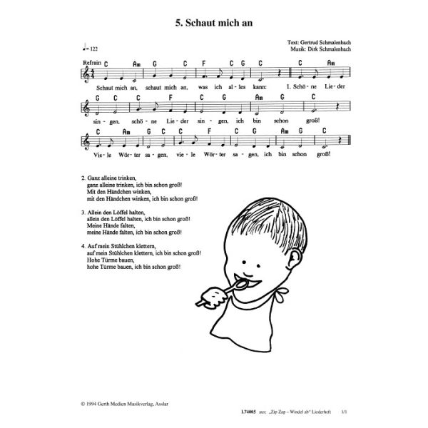 Produktbild des Artikels Schaut mich an (Noten - Download)