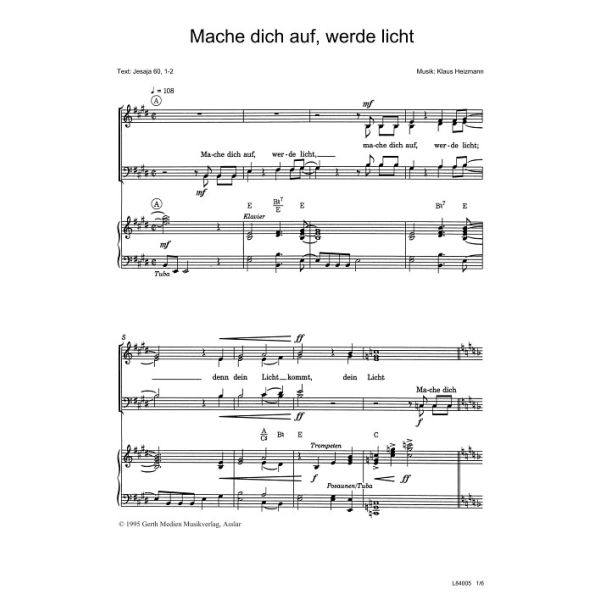 Produktbild - Mache dich auf, werde licht