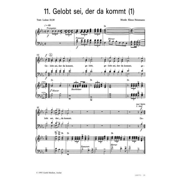 Produktbild - Gelobt sei, der da kommt (1)+(2) Part.