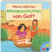 Produktbild des Artikels Buch - Pappbilderbuch, Meine liebsten Bibelgeschichten von Gott