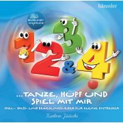Produktbild des Artikels MP3-Album - Download, 1, 2, 3 und 4, tanze, hüpf und spiel mit mir