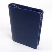 Bibelhülle Appleskin mit Blindprägung "Fisch" 22x14,7x3,8 - marineblau