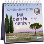 Produktbild des Artikels Kalender - Spiralbindung, Mit dem Herzen denken 2026 - Aufstellkalender