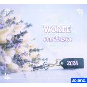 Produktbild des Artikels Worte von Herzen 2026 - Minikalender (Kalender - Spiralbindung)