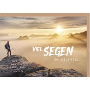 Produktbild des Artikels Schreibwaren, Faltkarte "Viel Segen zum Geburtstag" - Wanderer