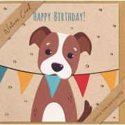 Produktbild des Artikels Schreibwaren, Faltkarte "Happy Birthday"/Hund