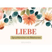 Spruchkärtchen mit Bibelworten 5 "Liebe"