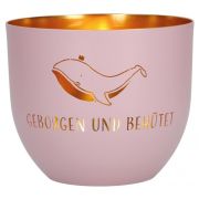 Produktbild des Artikels , Windlicht LichterZeit "Geborgen und behütet" - rose