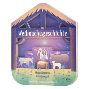 Produktbild des Artikels Buch - Pappbilderbuch, Die Weihnachtsgeschichte - Mein allererstes Durchguckbuch