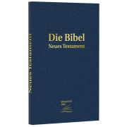 Produktbild des Artikels Bibel - Kartoniert, Schlachter 2000 - Neues Testament (dunkelblau, Goldprägung)