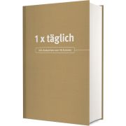 Produktbild des Artikels Buch - Leinen, 1x täglich