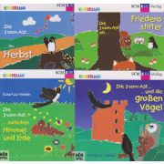 Produktbild des Artikels Hörbuch/Hörspiel - CD, Die drei vom Ast Folge 9 bis 12 im Paket