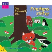 Produktbild des Artikels Hörbuch/Hörspiel - CD, Die 3 vom Ast ... als Friedensstifter - Folge 12