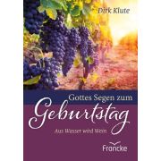 Produktbild des Artikels Buch - Geheftet, Gottes Segen zum Geburtstag