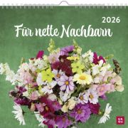 Produktbild des Artikels Für nette Nachbarn 2026 - Wandkalender (Kalender - Spiralbindung)