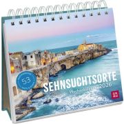 Produktbild des Artikels Kalender - Spiralbindung, Sehnsuchtsorte 2026 - Wochenkalender