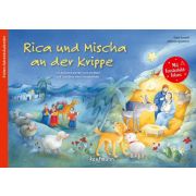 Rica und Mischa an der Krippe