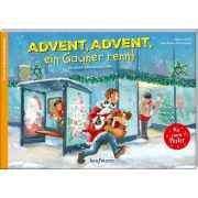 Produktbild des Artikels Buch - Broschiert, Advent, Advent, ein Gauner rennt - Adventskalender