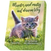 Produktbild des Artikels Schreibwaren, Karten-Box: Munter und mutig auf deinem Weg