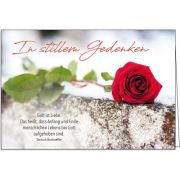 Produktbild des Artikels Faltkarte: Gott ist die Liebe - Trauer (Schreibwaren)