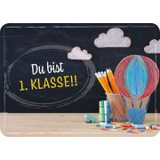 Produktbild des Artikels Schreibwaren, Postkarte - Du bist 1. Klasse!!