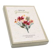 Produktbild des Artikels Schreibwaren, Kartenbox - Grüße zum Geburtstag