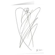 Produktbild des Artikels Schreibwaren, Kunstkarten "Bote der Liebe" 5 Stk.