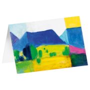 Produktbild des Artikels Schreibwaren, Kunstkarten "Bergmassiv" 5 Stk.
