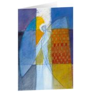 Produktbild des Artikels Schreibwaren, Kunstkarten "Schutzengel" 5 Stk.