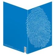 Produktbild des Artikels Schreibwaren, Faltkarte "Einzigartig, blau" - 5er Serie
